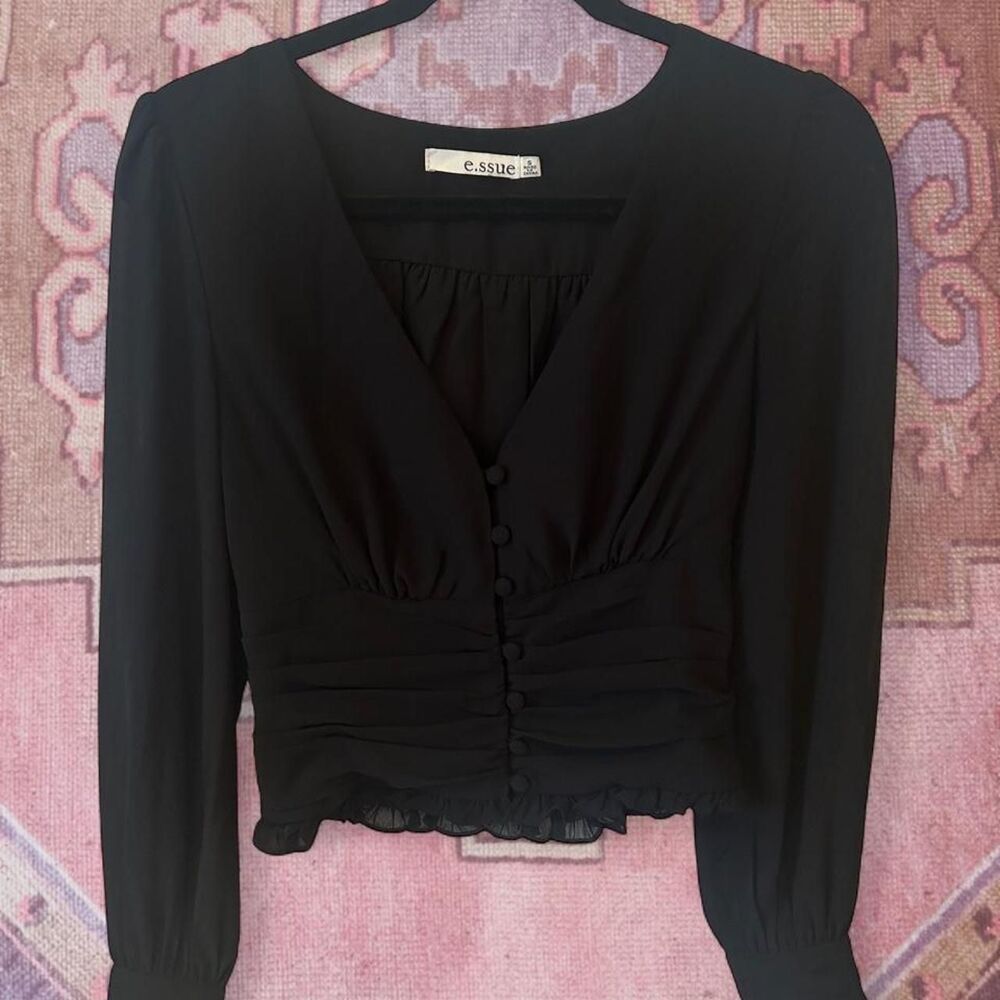 Women's Black Blouse
